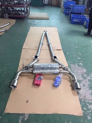 Tubo di scarico in acciaio inossidabile lucido e lucido ideale per sostituire il vecchio tubo e migliorare le prestazioni su Infiniti Q50