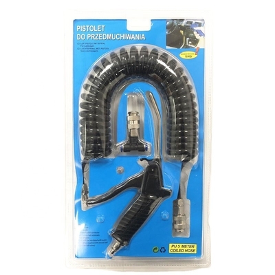 Supporto personalizzato 5m Tubo di tubatura a rimbalzo Air Duster Blow Gun Consumo medio di aria per la pulizia del soffiatore di polvere per auto camion camion
