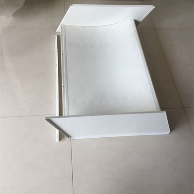 23.75&quot; larghezza universale 36 pollici di vernice bianca Sprint Car Nose Wing per l'esperienza di corsa definitiva