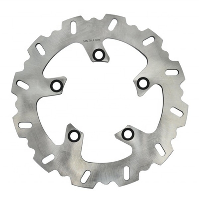Rotore a disco di freno posteriore di spessore 245 mm per motocicletta stradale Yamaha FZ6 600 FZ6 Fazer 600 in acciaio inossidabile resistente