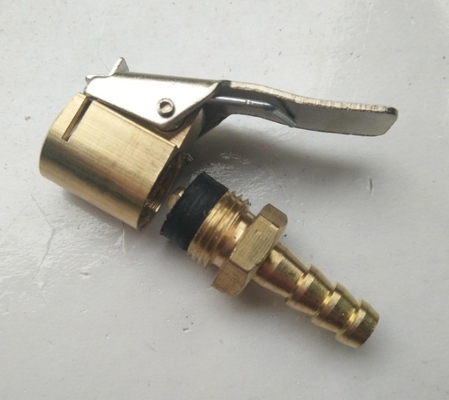 In magazzino 6MM 8MM Pneumatici auto Pneumatici a ruote Air Chuck Inflator Pump Valve Clip Connector per veicoli universali pronti per la spedizione
