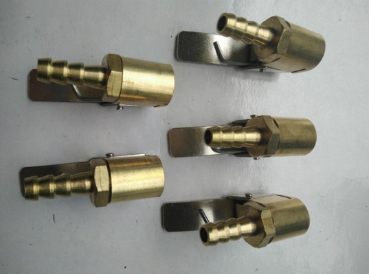 In magazzino 6MM 8MM Pneumatici auto Pneumatici a ruote Air Chuck Inflator Pump Valve Clip Connector per veicoli universali pronti per la spedizione