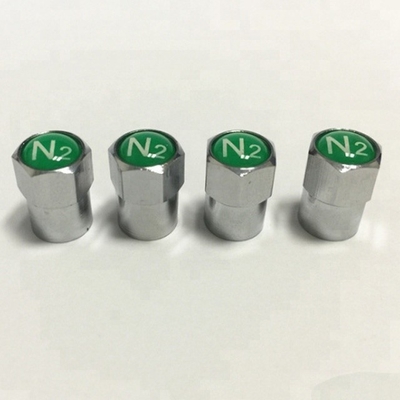 OE standard NO. Coperture di valvole per pneumatici in ottone metallico N2 Coperture di valvole antipolvere a prova di azoto per autovetture Scopo Sostituire/riparazione