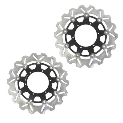 105mm ID 300MM Motociclo in acciaio inossidabile Disco di freno galleggiante per BMW F 650 F 650 CS F 650 GS 4,5mm Spessore e frenatura