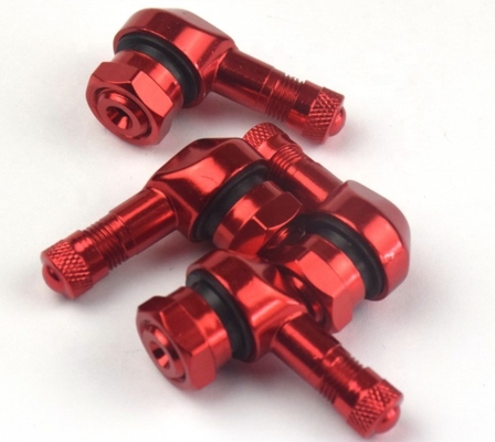 40 mm lunghezza universale di montaggio auto motociclo copertura della valvola del pneumatico con corpo in alluminio e nucleo in ottone di lunga durata