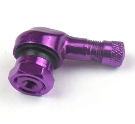 40 mm lunghezza universale di montaggio auto motociclo copertura della valvola del pneumatico con corpo in alluminio e nucleo in ottone di lunga durata