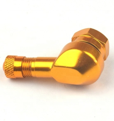 40 mm lunghezza universale di montaggio auto motociclo copertura della valvola del pneumatico con corpo in alluminio e nucleo in ottone di lunga durata