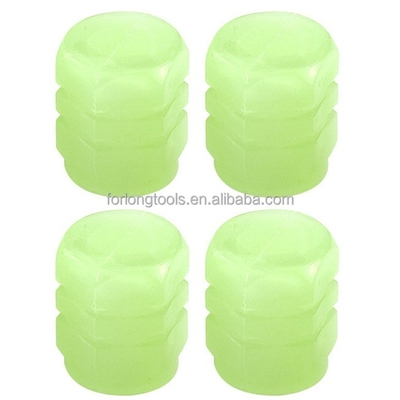 Sostituire/riparazione ABS Auto Wheel Dust Cap Auto Glow Tire Stem Air Valve Cover Light Autoluminescenza per il fine dell'anno universale