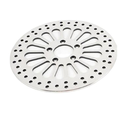 OD 299mm 11,8 pollici Retro rotori di freno lucidato per Harley destra sinistra foro di montaggio 5 2.30kg posizione anteriore posteriore