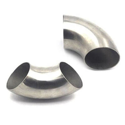 Saldatura di connessione 304 acciaio inossidabile 90 gradi piega gomito tubo 1MM spessore scarico 2 x 3 pollici per supporto personalizzato