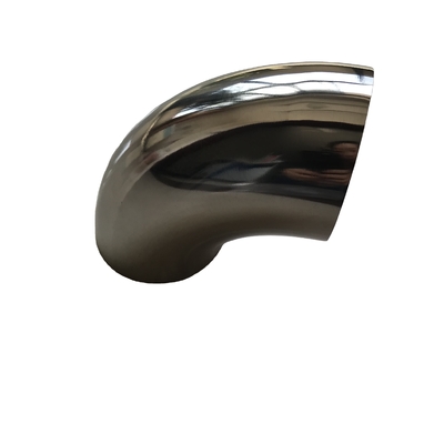 1.5mm Spessore acciaio inossidabile 304 90 gradi curva gomito tubo di scarico connessione saldatura rotonda 3 INCH/76MM resistente alla corrosione