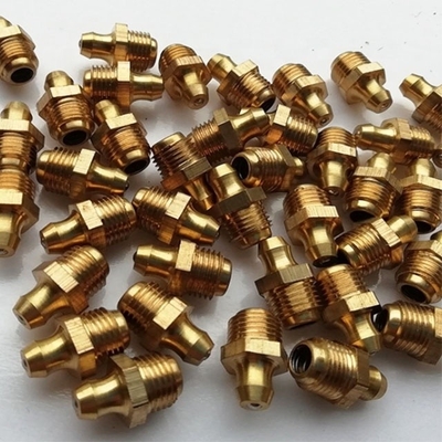 M8 M10 M6 5/16-24 1/4-19 1/4-28 Grease Zerk Nipple Fitting per applicazioni industriali