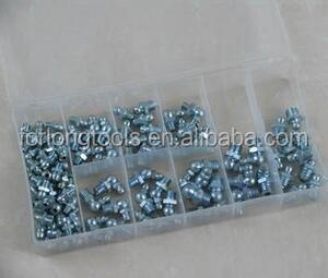 1/4&quot;-19 BSP Grease Nipple Cap Acciaio inossidabile Fitting diretto 90 gradi per attrezzature di trasporto Supporto personalizzato OEM