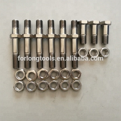 6AL-4V Lega di titanio GR5 Finish Bolt Kit per Sprint Car Race Bolt One Nut Stud Performance