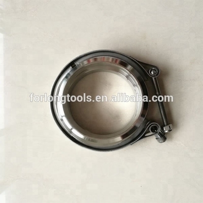 Universal Car Exhaust Down Pipe 2&quot; In acciaio inossidabile 304 V Clamp a banda con 2 flange Facile da installare e durevole