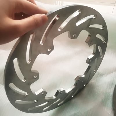 12 x.360 8 x 7 &quot; Cerchio di bullone Universal Sprint Car Titanio Rotore di freno interno Fitture universali con finitura in titanio
