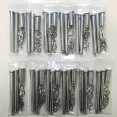1/2&quot; x 1.3&quot; Scatto rapido Jacob Scala Sprint Car Clevis Pins in DIN Standard Realizzato in titanio per prestazioni