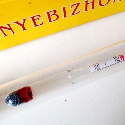 Nero e rosso 330mm/13&quot; tubo di gomma di vetro lunghezza idrometro batteria auto per il rilevamento rapido di elettroliti acidi dell'acqua