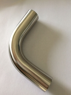 Connessione di saldatura 25mm * 1,5mm 90 gradi gomito tubo di scarico in acciaio inossidabile 304 materiale per industria