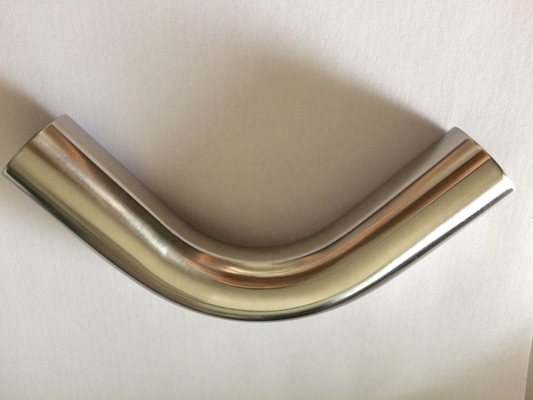 Connessione di saldatura 25mm * 1,5mm 90 gradi gomito tubo di scarico in acciaio inossidabile 304 materiale per industria