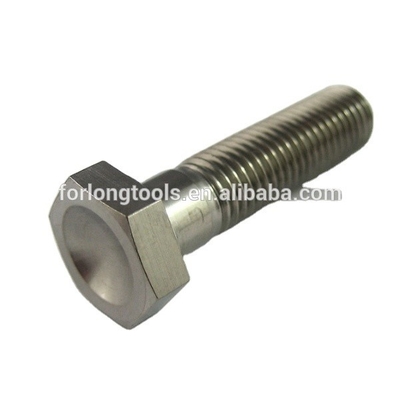 Sprint Car 5/16&quot;-24 x 1-1/2&quot; UNF Titanio Hex testa bullone DIN Standard in lega di titanio 6AL-4V con finitura naturale