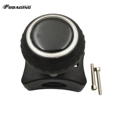 360 gradi di presa della palla girante controllo manuale volante booster spinner manopole per trattori universali e carrelli elevatori in nero