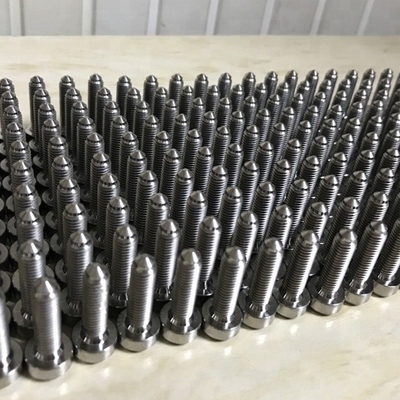 6AL-4V Lega di titanio M7*1.0 bulloni a bordo diviso per BBS Finitura naturale 24.5mm pronti per la spedizione
