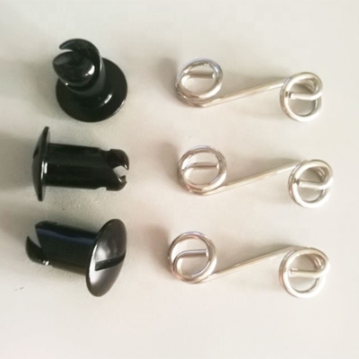 Universal Standard Aluminum Quarter Turn Dzus Fastener 7/16.500 Long con molle da 1-3/8&quot; Soluzione di sostituzione universale