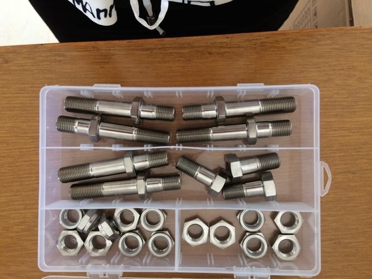 Universal Car Fitment SPRINTCAR TITANIUM SHOCK BOLT KIT supportato dal supporto OEM