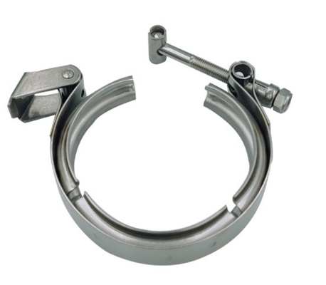 1.5-6.0 Universal 304 inossidabile V Band Exhaust Clamps con kit di flange maschile femminile anno universale universale