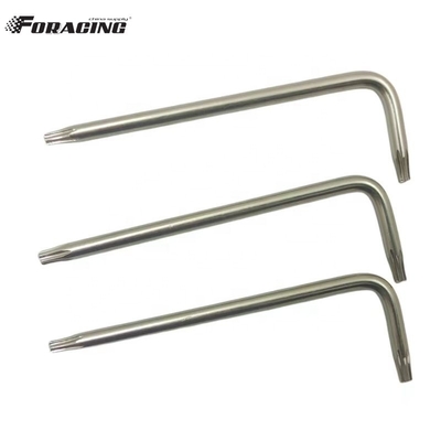 Chiave T8 L di tipo stellare per M3 M4 Socket Bike Pedal Key personalizzata e supporto OEM naturale