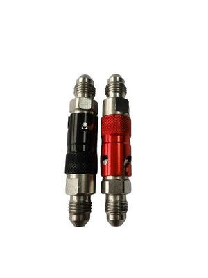 NO OE. Fitture standard universali per auto 3AN AN3 Linea di freno in acciaio con disconnessione rapida Fitture con guscio di alluminio standard