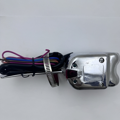 Standard OE NO. Interruttore di segnale di rotazione in cromo con lampadina per Vintage Hot Rod Rat Rod Anno universale