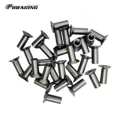 Universal Sport Bike Pedal in acciaio inossidabile Contro-sink Sleeve Nut M4 Perfetto per le richieste di sostituzione / riparazione