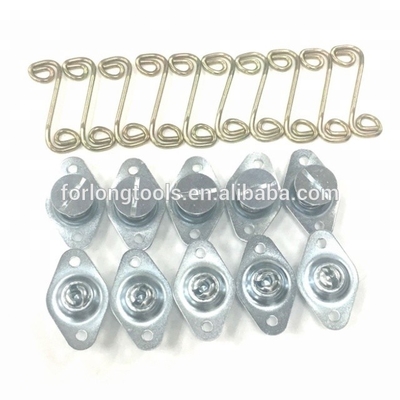 Fabbricazione in acciaio inossidabile DZUS 7/16 5/16&quot; x.500&quot; lunghezza e 1&quot; 1/8&quot; molla per applicazioni