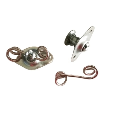 Fitting universale per auto 1/4 girare bottone di fissaggio con acciaio inossidabile.500&quot; auto-espulsione Dzus e 1.0&quot; molle in alluminio