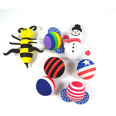 Antenna Topper Ball per auto universale in schiuma EVA multicolore con materiale soft play