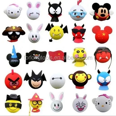 Antenna Topper Ball per auto universale in schiuma EVA multicolore con materiale soft play
