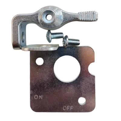 Universal Car Fitment Master Disconnect Switch Locking Lever Kit Battery Switch Giallo Rosso Argento per il cambio automatico
