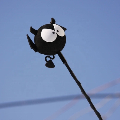 Antenna per auto universale Antenna a palla Topper Ball Cartoon Doll Antenna Decorazione Eva Ball per OE NO.