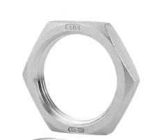 GB Standard 5/8-18 Titanio Hex Jam Nuts For Heim Joint Rod End Thin Nut Hexagon Natural Finish Imperial Inch Titanio