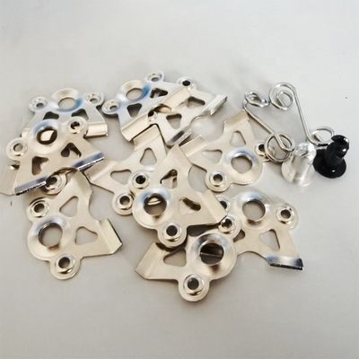 Zinc rivestito Quarter Turn Dzus Back Plate per 1&quot; molle Sprintcar Standard DIN Sistema di misurazione Inch imperiale