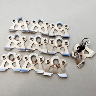 Zinc rivestito Quarter Turn Dzus Back Plate per 1&quot; molle Sprintcar Standard DIN Sistema di misurazione Inch imperiale