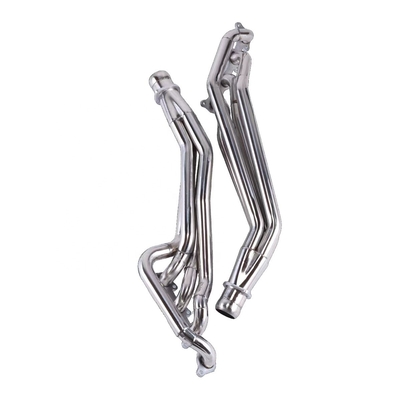 Capo di scarico in acciaio inossidabile lucido per 5.0L V8 Mustang Manifold LS1 LS2 LS3 LS6 LSX Guaranteed Fit and Function