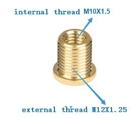 Adaptatore per manopole universali M10X1.5 La soluzione versatile definitiva per qualsiasi veicolo e compatibilità
