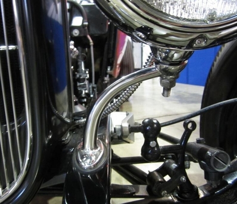 Universal Year Veicoli Standard OE NO. Hot Rod in acciaio inossidabile lucidato Highboy montature del faro per prestazioni Highboy
