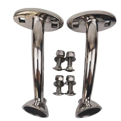 Universal Car Fitment Hot Rod Hiboy Stand Far Light Sostituzione con montature dipinte in finitura nera o argento