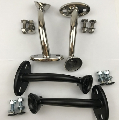 Universal Car Fitment Hot Rod Hiboy Stand Far Light Sostituzione con montature dipinte in finitura nera o argento