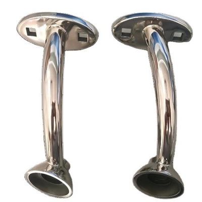 Universal Car Fitment Hot Rod Hiboy Stand Far Light Sostituzione con montature dipinte in finitura nera o argento