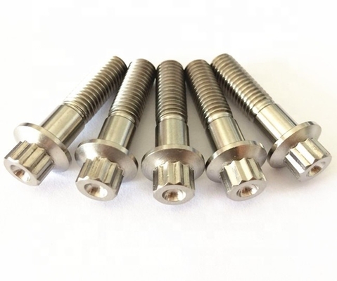 ISO Standard Zinc Finish Acciaio e Titanio Gr5 12 PT BBS Split Rim Bolts M7 x 32mm M8*32mm per applicazioni automobilistiche